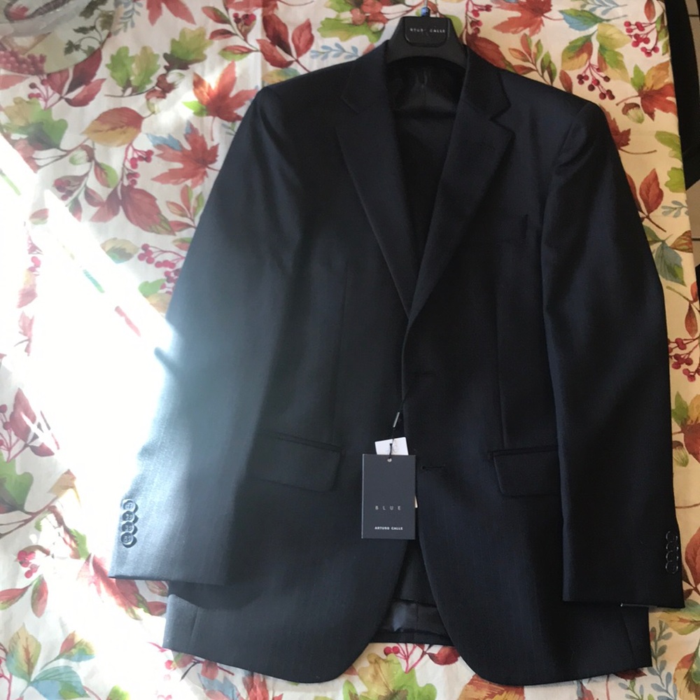 Arturo Calle Blue Suit